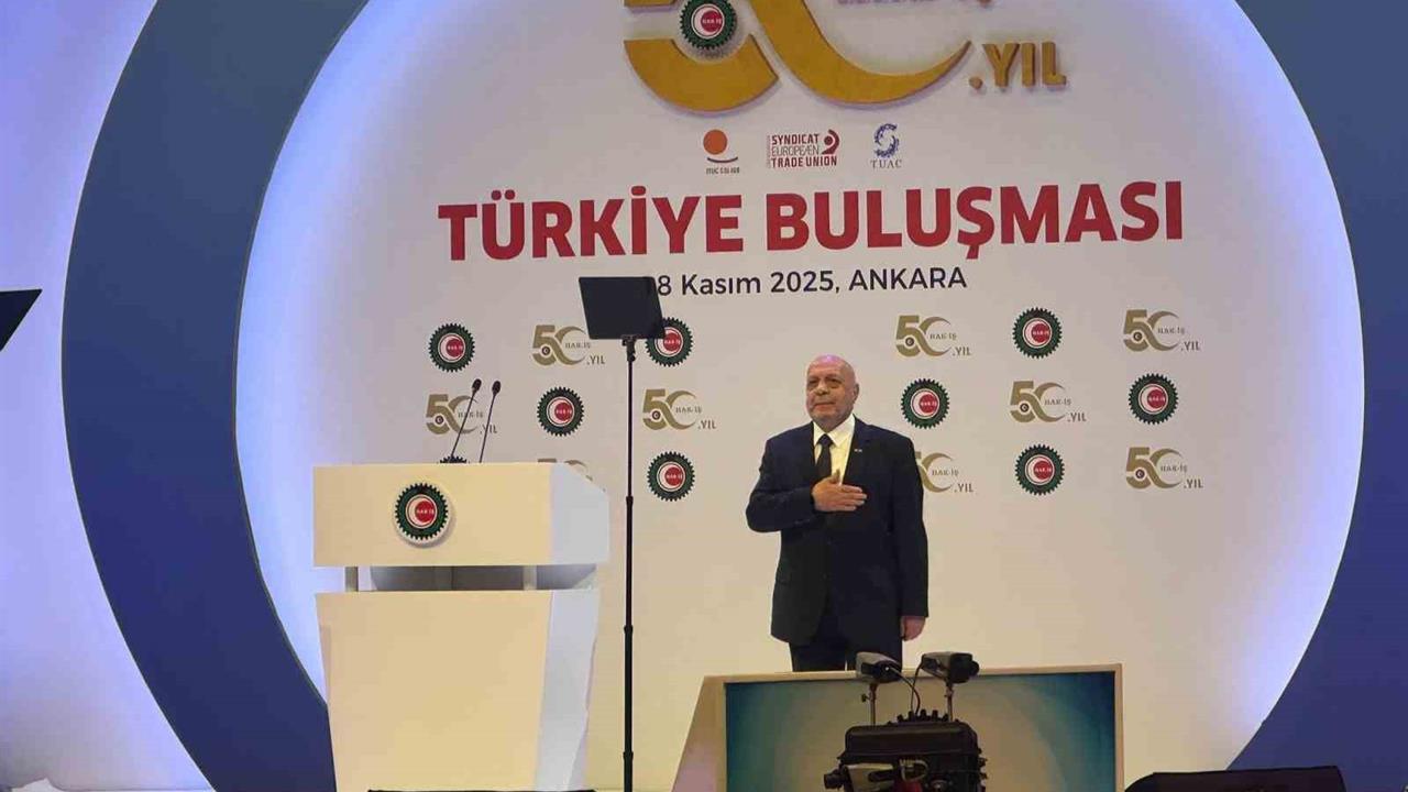 Ankara'da HAK-İŞ Başkanı Arslan'dan Asgari Ücret Açıklaması