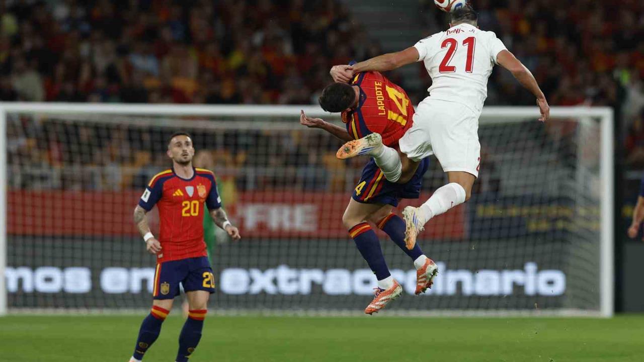 İspanya Sevilla'da Gerçekleşen Maçta Türkiye ile 1-1 Beraberlik Sağladı