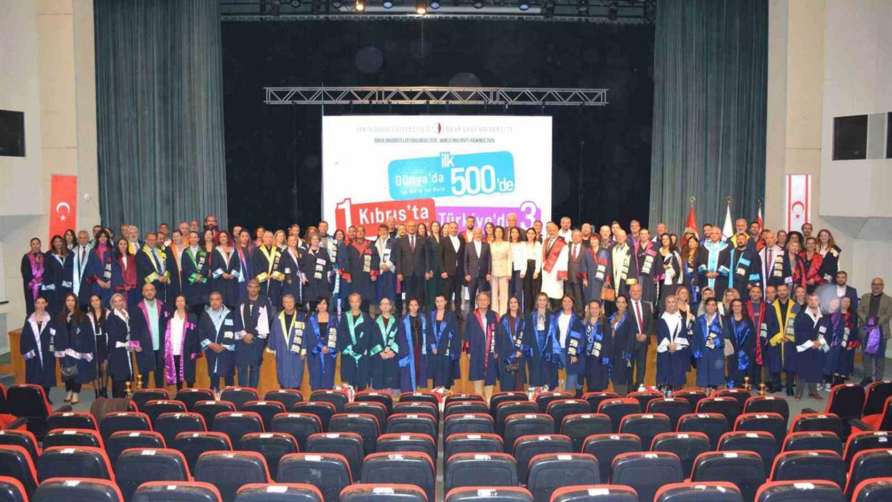 İstanbul'daki Yakın Doğu Üniversitesi, en iyi 500 üniversite arasında yer aldı.