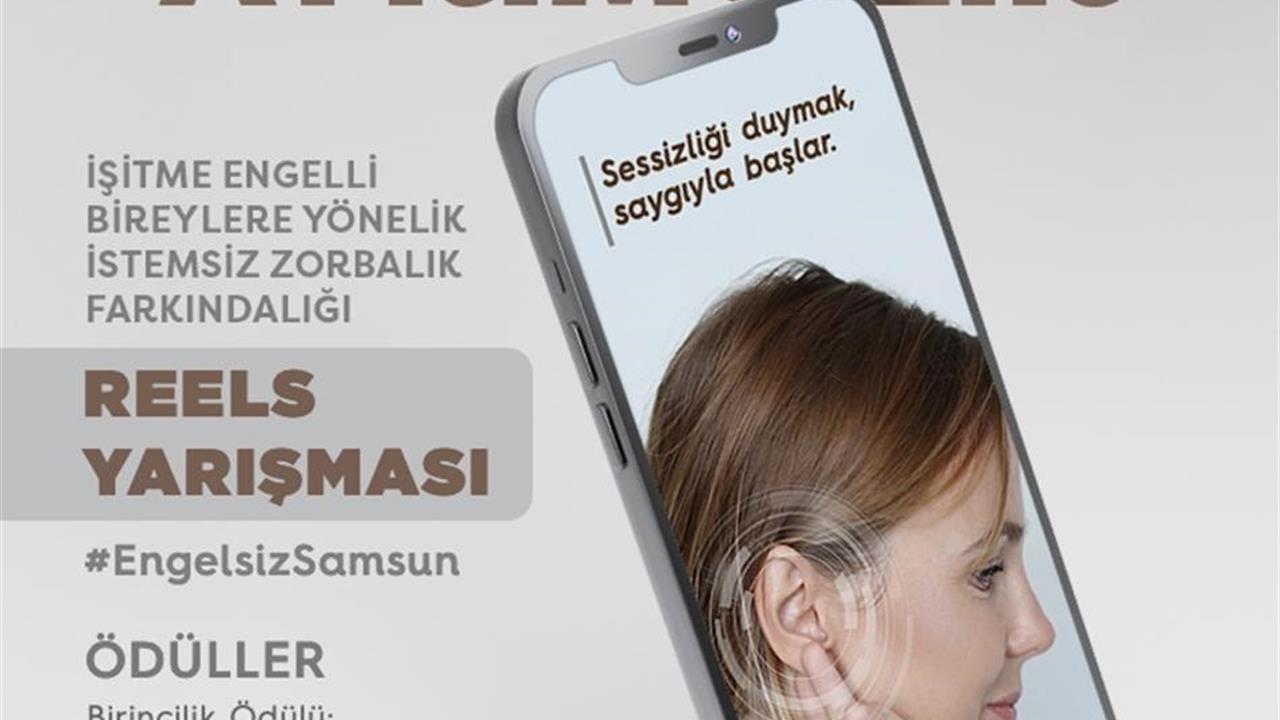 Samsun'da "Sessiz Ayrımcılık" Temalı Reels Yarışması Başladı