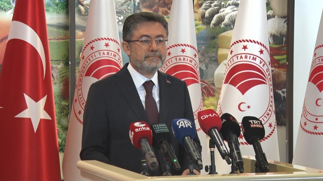 Ankara'da Bakan Yumaklı, Gıda Güvenliği Üzerine Önemli Bilgiler Verdi.