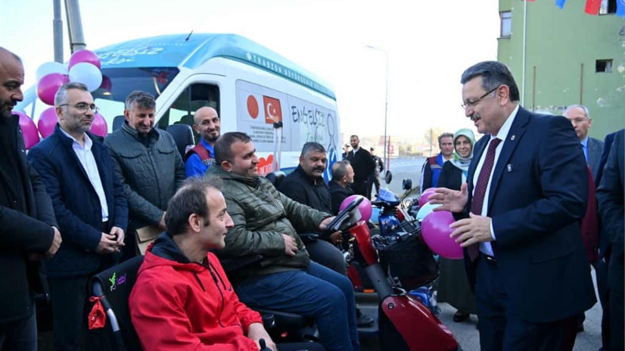 Trabzon'da İkinci Engelsiz Taksi Hizmeti Başladı