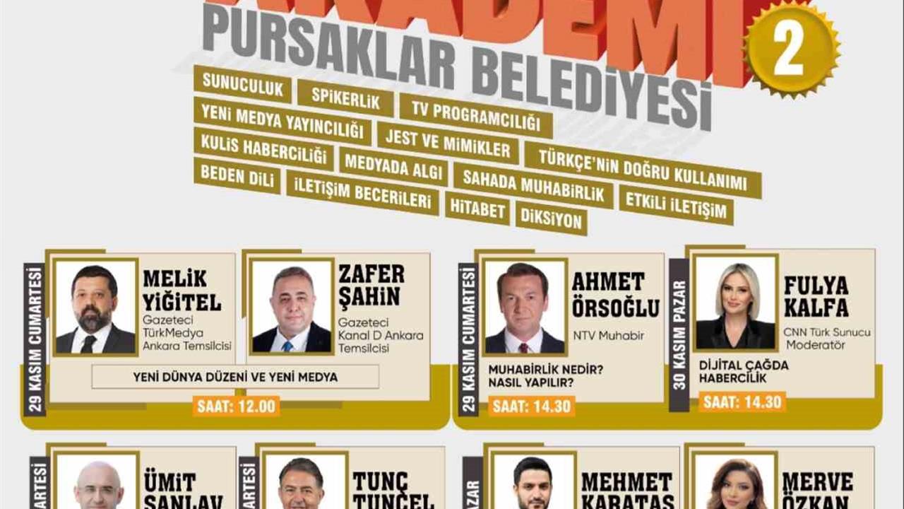 Pursaklar'da 29 Kasım'da Başlayacak 2. Basın Akademisi için Kayıtlar Alınıyor