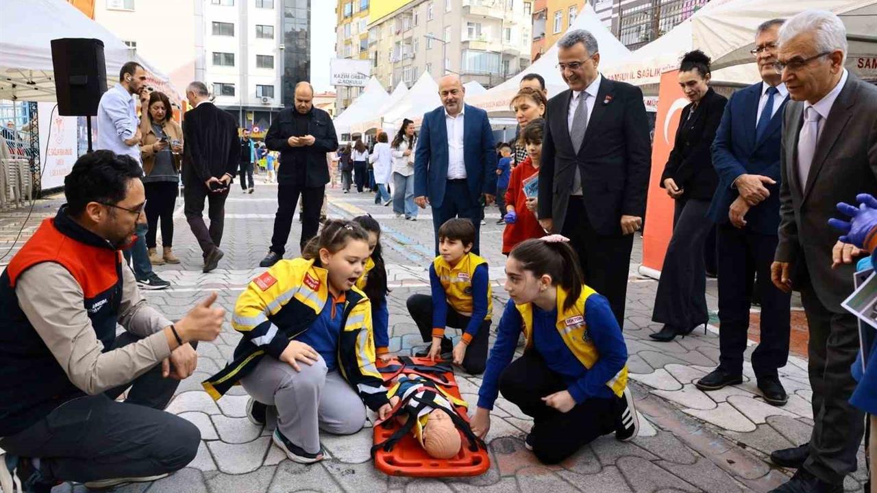 Samsun İlkadım'da Sağlıklı Çocuk, Sağlıklı Gelecek Projesi Etkinliği Düzenlendi