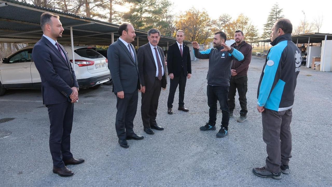 Erzincan'da Başkan Aksun, UMKE Ekiplerine Destek Ziyareti Gerçekleştirdi