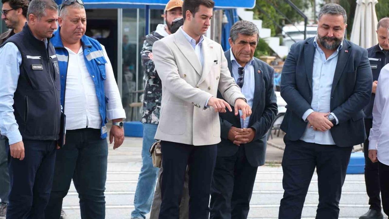 Muğla Bodrum'da Plaj Caddesi'nde 2. etap çalışmaları başladı.