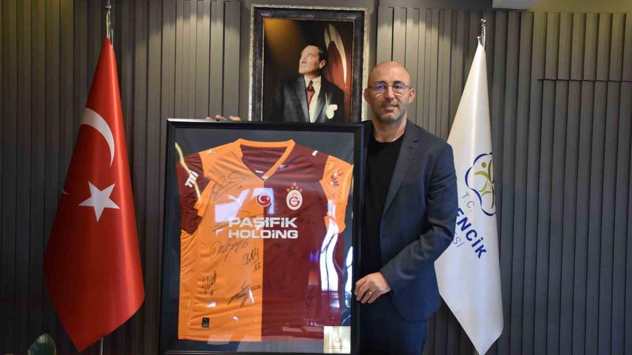 Germencik'te Başkan Zencirci'den Galatasaray Başkanı'na Teşekkür Mesajı