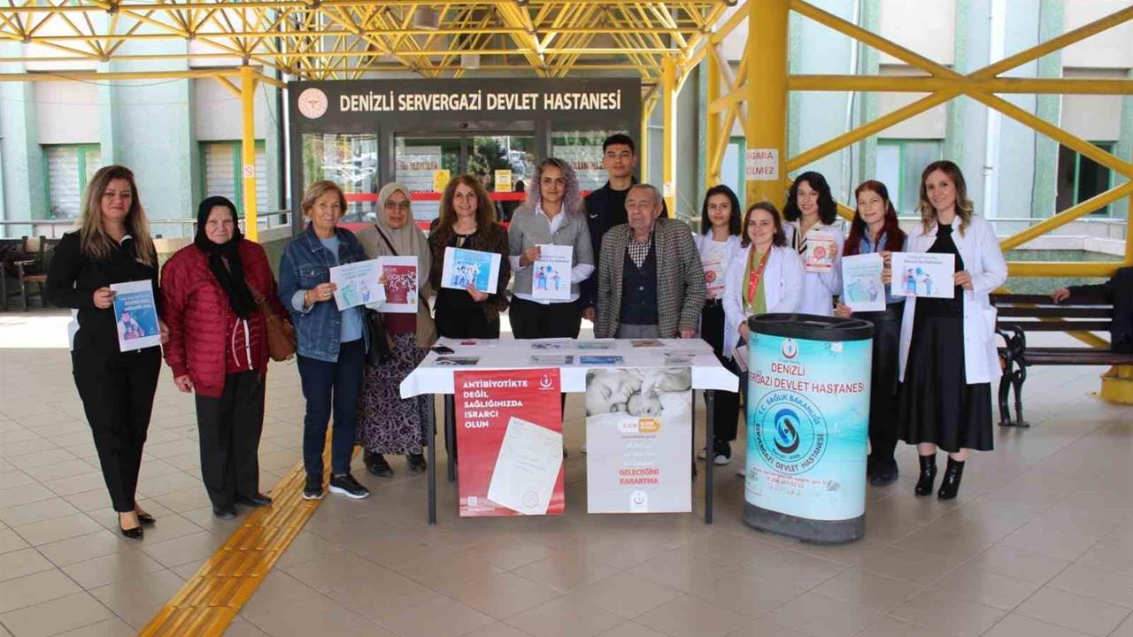 Denizli'de Antibiyotiklerin Bilinçsiz Kullanımı Halk Sağlığını Tehdit Ediyor