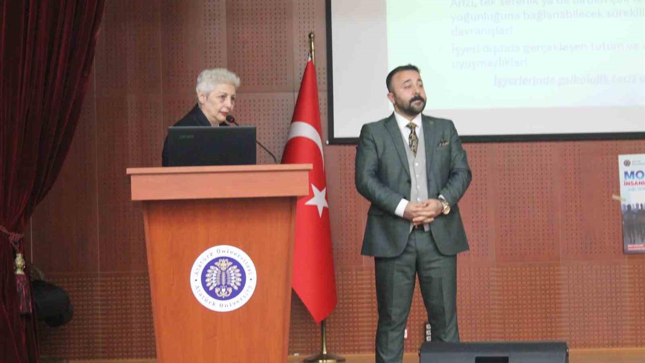 Erzurum'da Gerçekleşen Mobbing Panelinde Psikolojik Taciz Konuşuldu