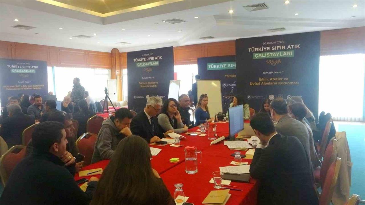 Muğla'da Düzenlenen Sıfır Atık Çalıştayı, Ekonomik ve Çevresel Sürdürülebilirlik Üzerine Odaklandı