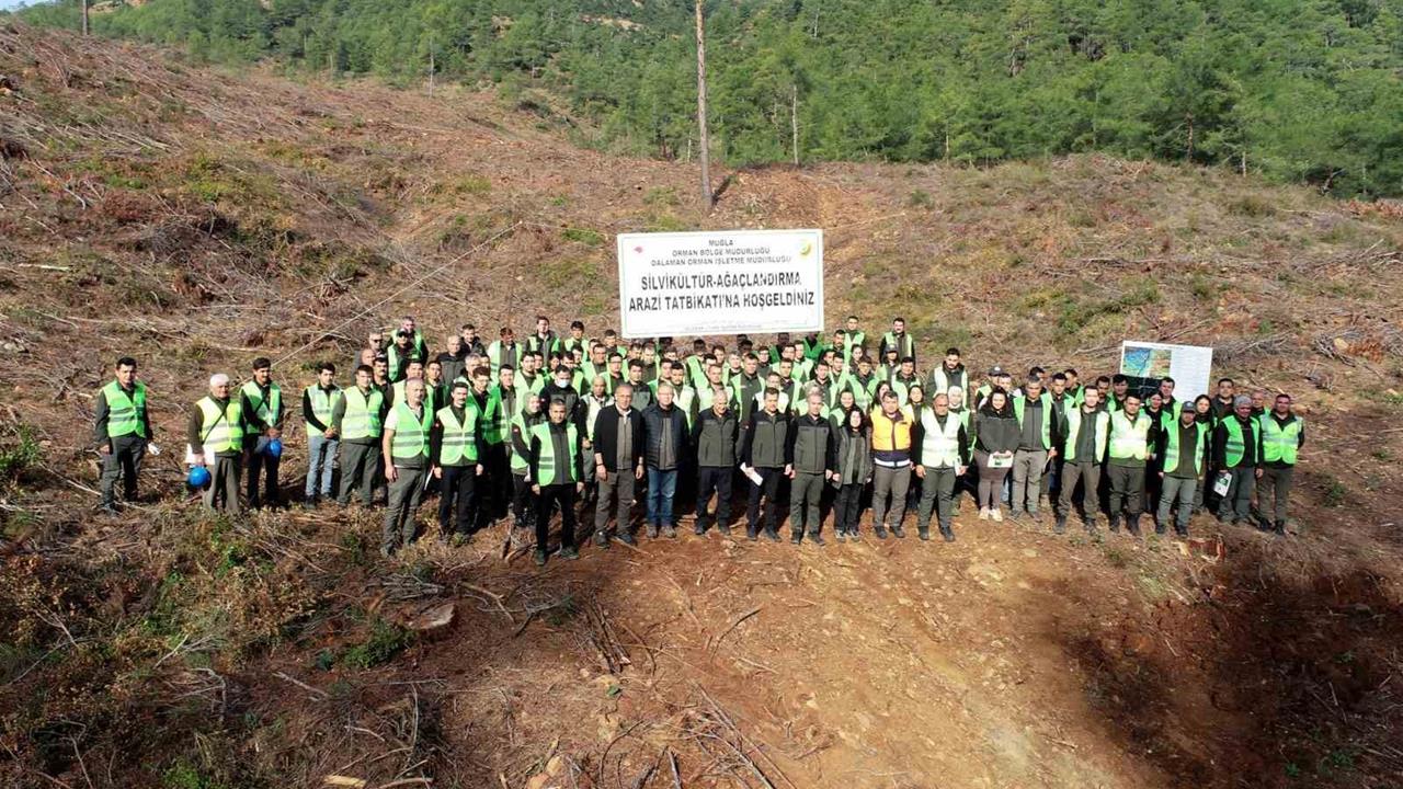 Muğla'da Ormanların Sürdürülebilirliği İçin Eğitim Tatbikatı Başladı