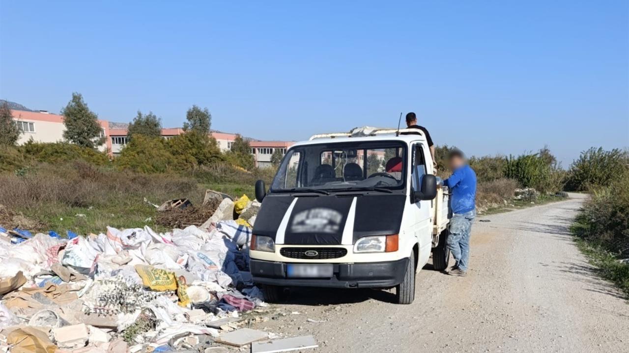 Aydın Efeler'de Kaçak Moloz Dökümü Yapan Kişiye 47 Bin TL Ceza Verildi