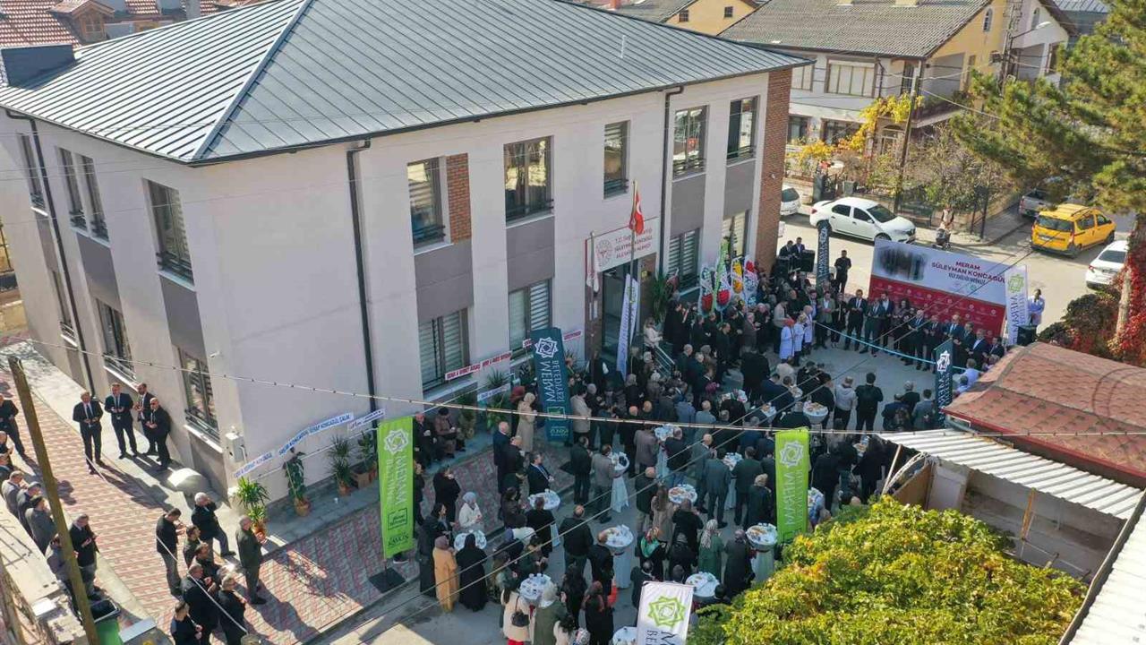 Konya Meram'da Süleyman Koncagül Aile Sağlığı Merkezi Resmi Olarak Hizmete Girdi