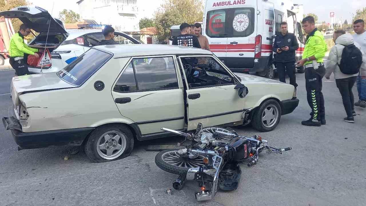 Aydın Efeler'de Hatalı Sollama Nedeniyle 2 Kişi Yaralandı