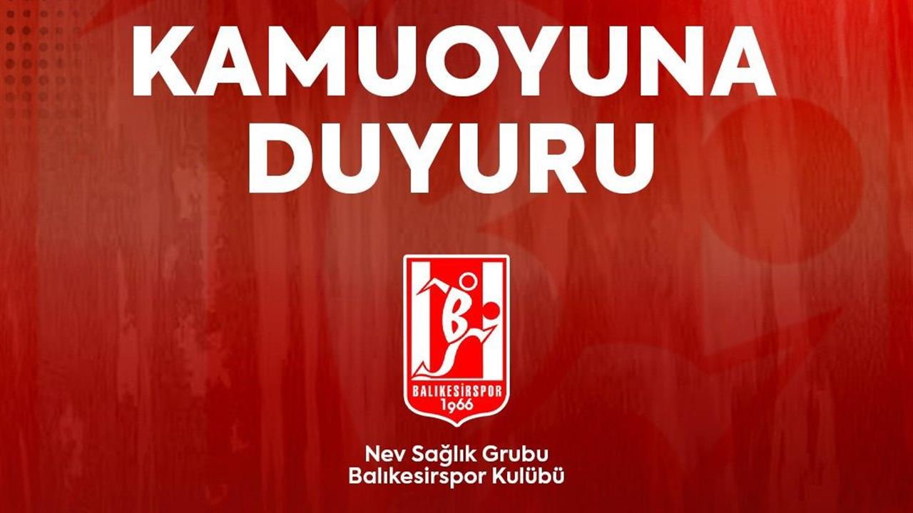 Balıkesirspor'un 7 Futbolcusuna Bahis Cezası Uygulandı