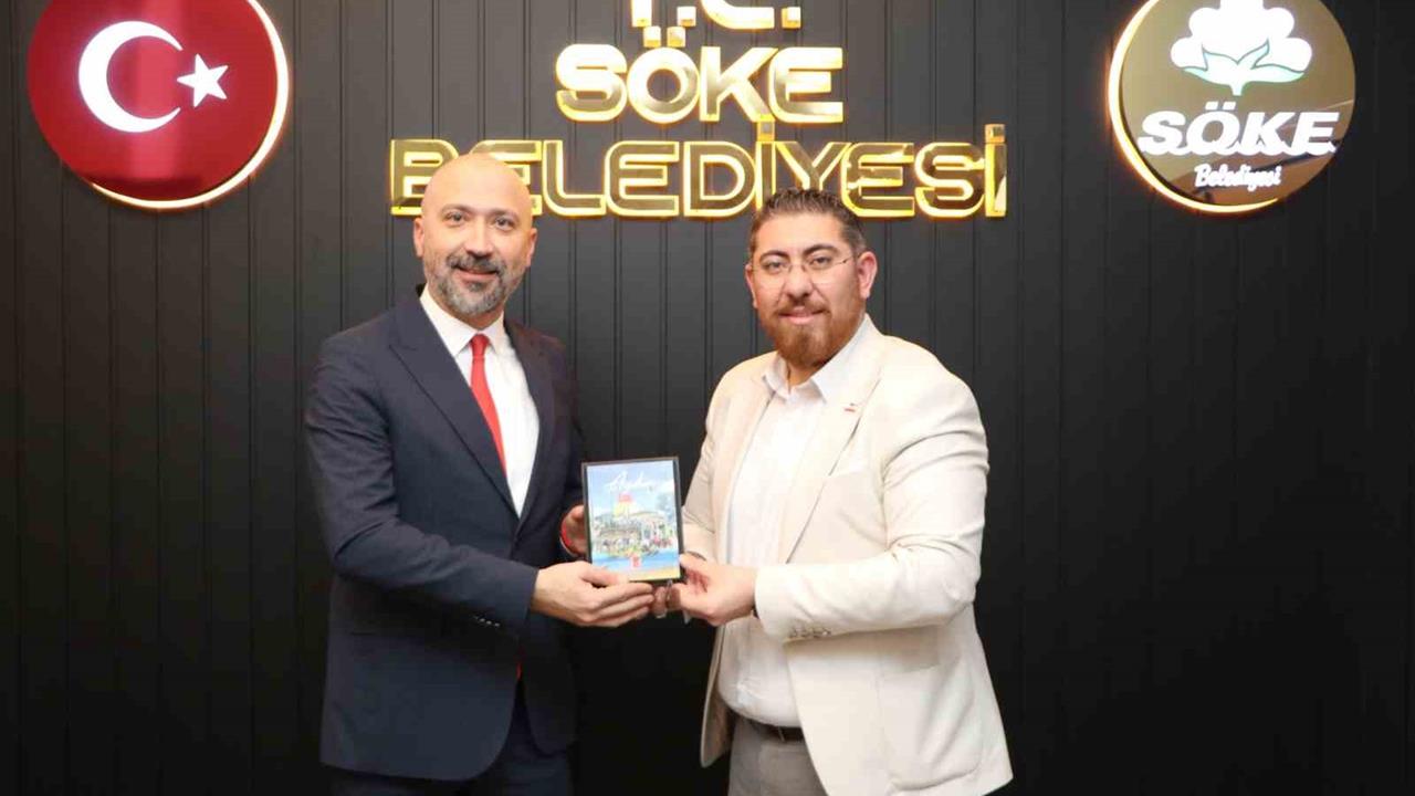 Söke'de Başkan Arıkan, Aydın Büyükşehir Gazeteciler Cemiyeti Yönetimiyle Bir Araya Geldi.