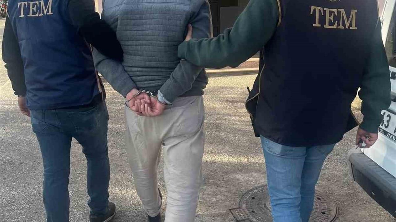 Kütahya'da FETÖ/PDY Üyesi Olan Şahıs Gözaltına Alındı
