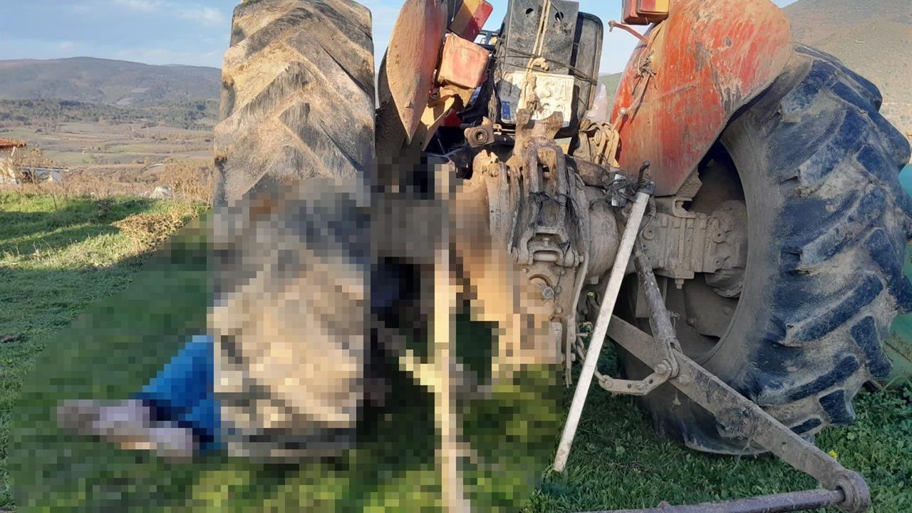 Bilecik Osmaneli'nde Traktör Altında Kalan 77 Yaşındaki Adam Hayatını Kaybetti