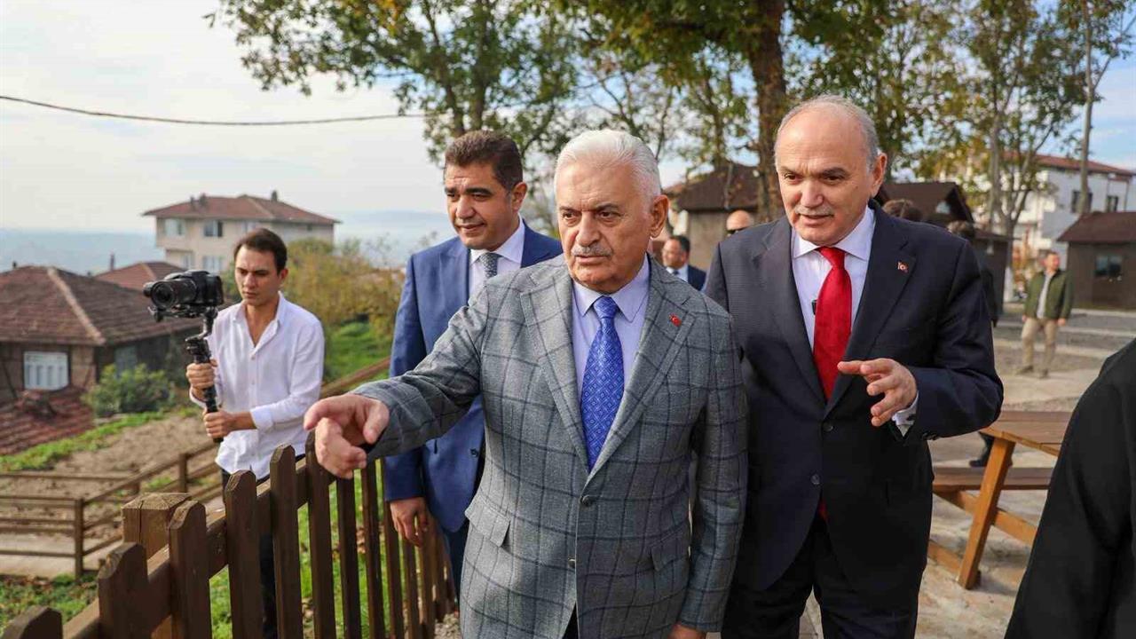 Binali Yıldırım Düzce Konuralp Antik Kentinde Kazı Çalışmalarını İnceledi
