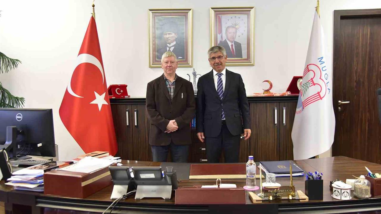 Muğla'da MSKÜ, Ünlü Tarihçi Prof. Dr. John Haldon'u Ağırladı