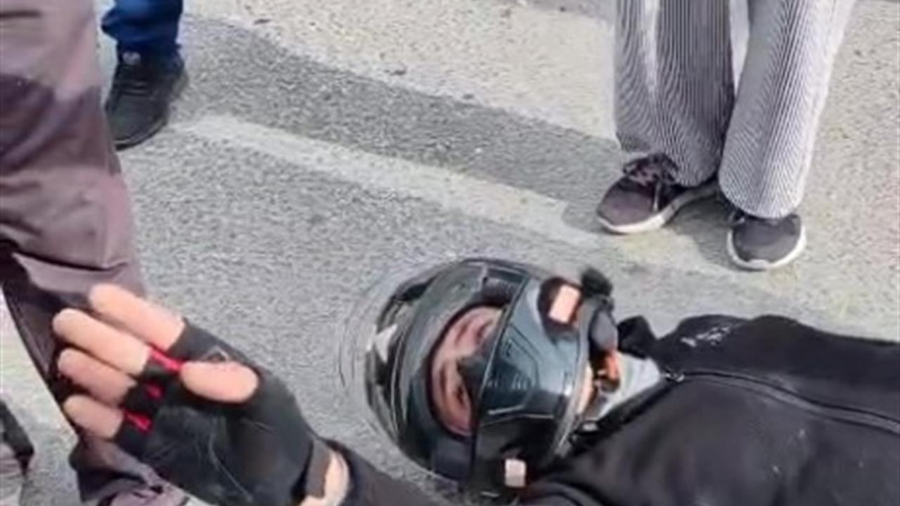 Antalya Manavgat'ta Motosiklet Kazasında Yaralanan Sürücü, Çocuk İçin Endişelendi