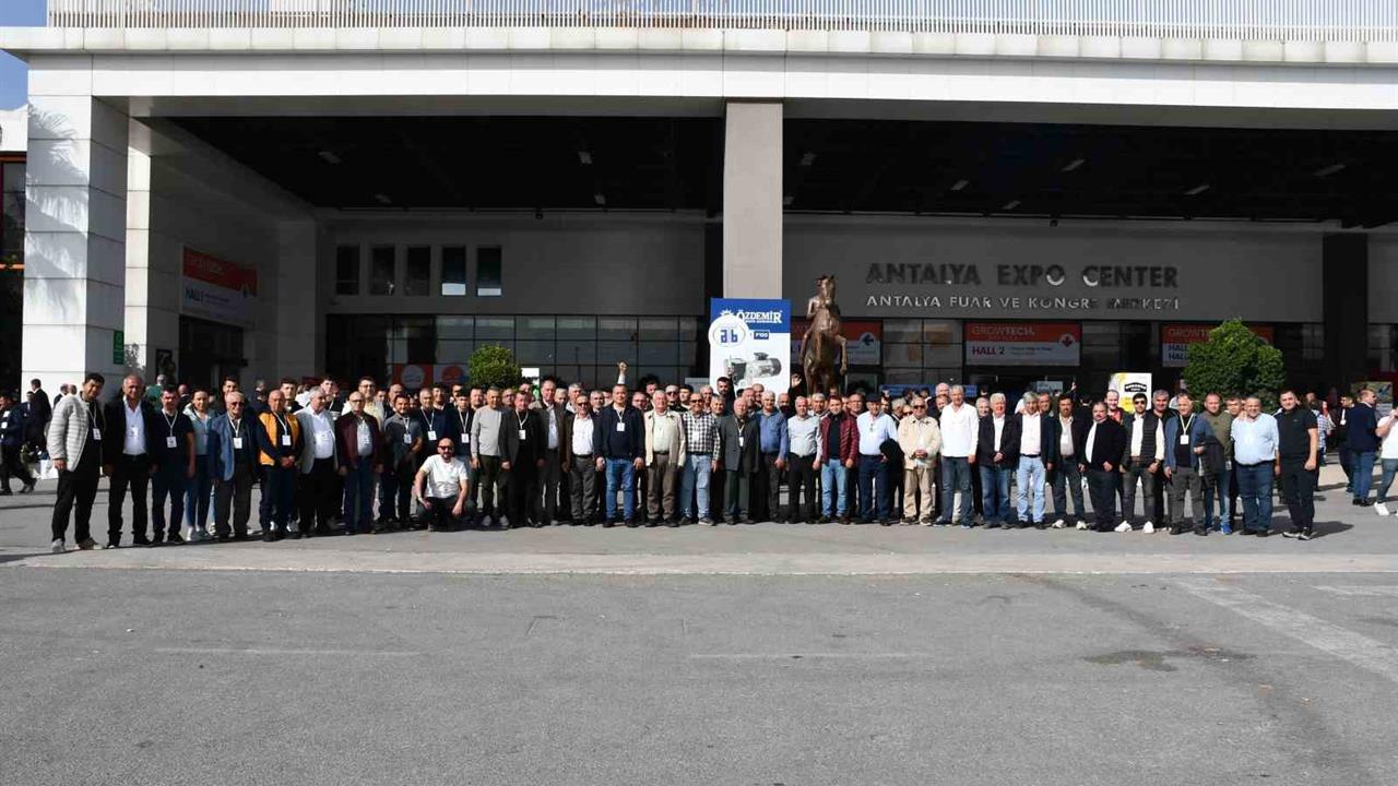 Aydın Ticaret Borsası Üyeleri, Growtech 2025 Fuarı'nda Yenilikleri Gözlemledi