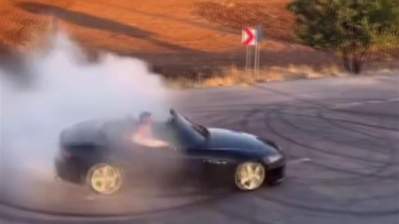 Kahramanmaraş Afşin'de Drift Yapan Sürücüye 48 Bin 559 TL Ceza Kesildi