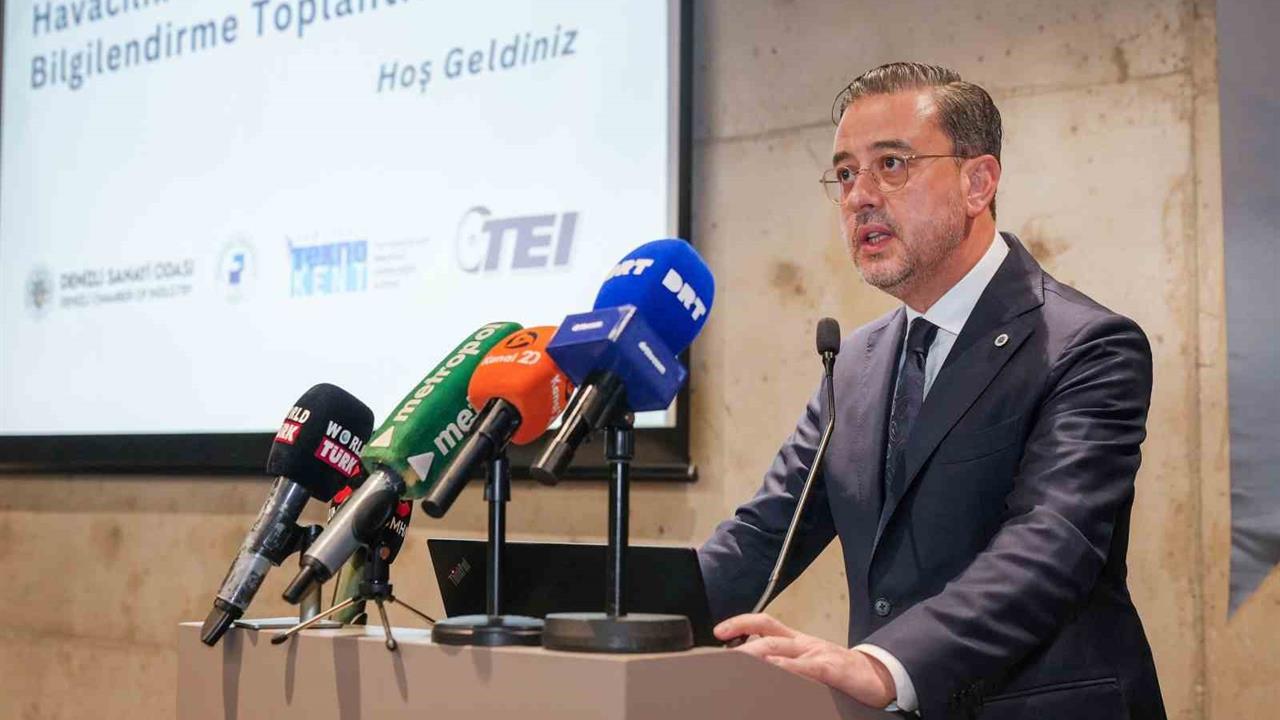 Denizli'de Havacılık ve Savunma Sanayii Bilgilendirme Toplantısı Yapıldı