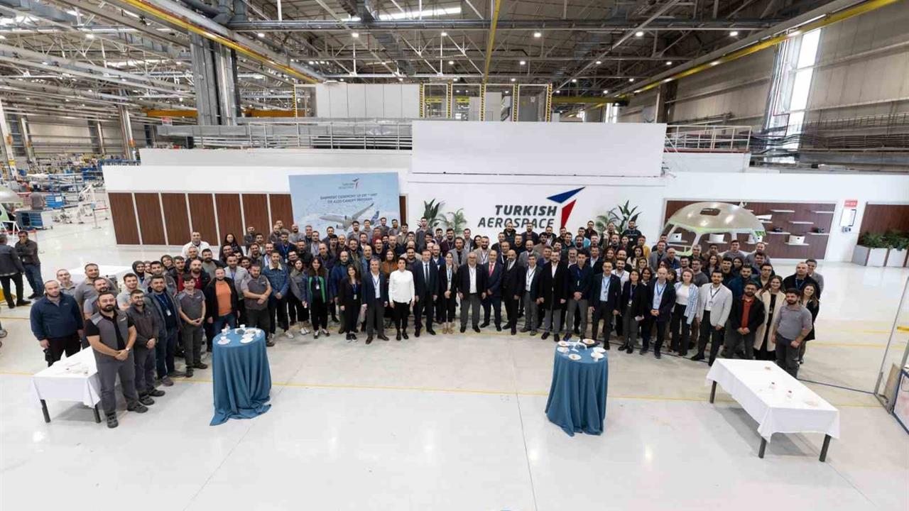 Ankara'da TUSAŞ, Airbus A220 Programında 250’nci Kanopi Teslimatını Gerçekleştirdi