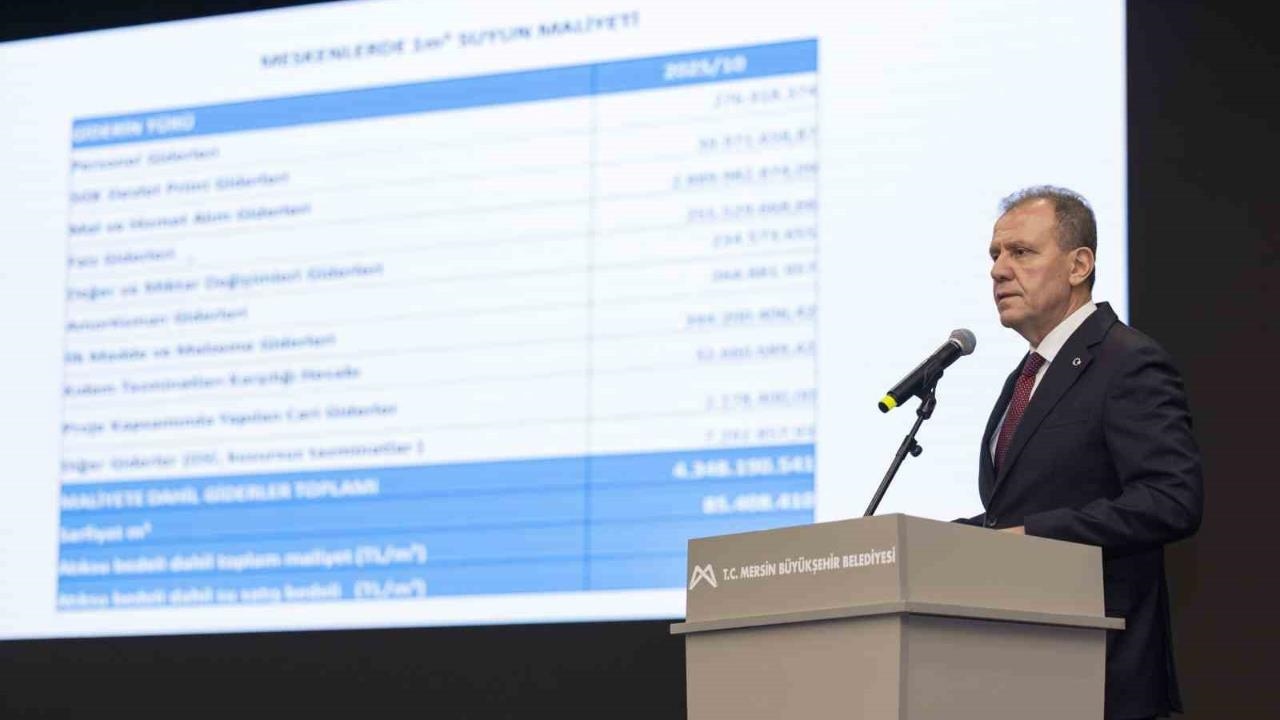 Vahap Seçer’den Su Kesintisi Açıklaması Geldi: "su Kesintisi Konusunda Vatandaşlarımın Hoşgörüsüne Sığınıyorum"