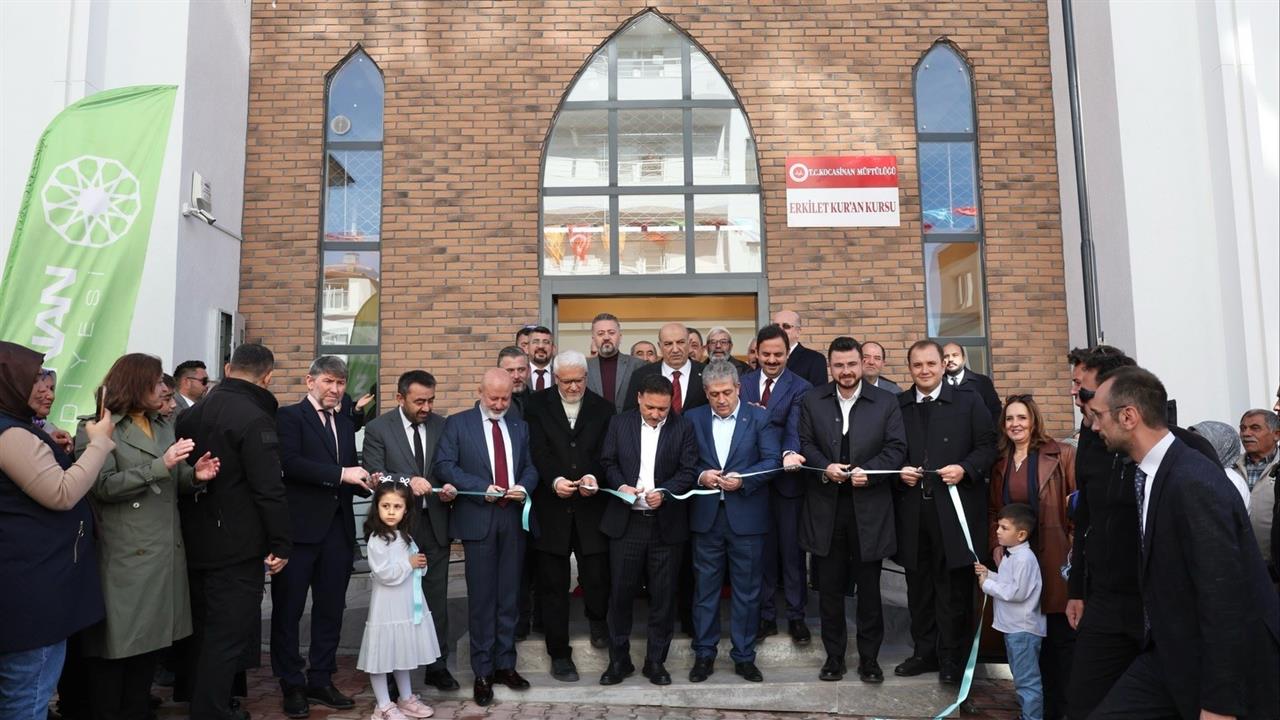 Kayseri Kocasinan'da Açılan Yeni Kur'an Kursu, 240 Kız Öğrenciyi Ağırlayacak