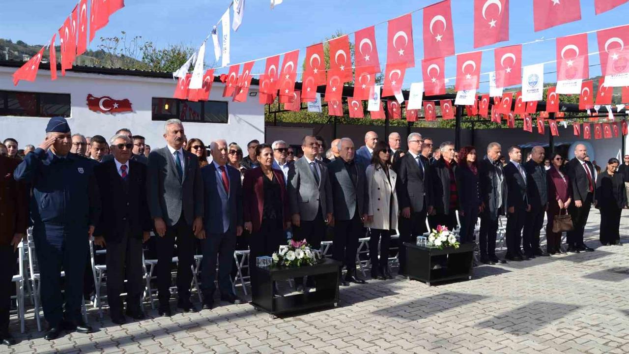 Bursa Mudanya'da İmece Zeytinyağı Fabrikası Törenle Hizmete Girdi
