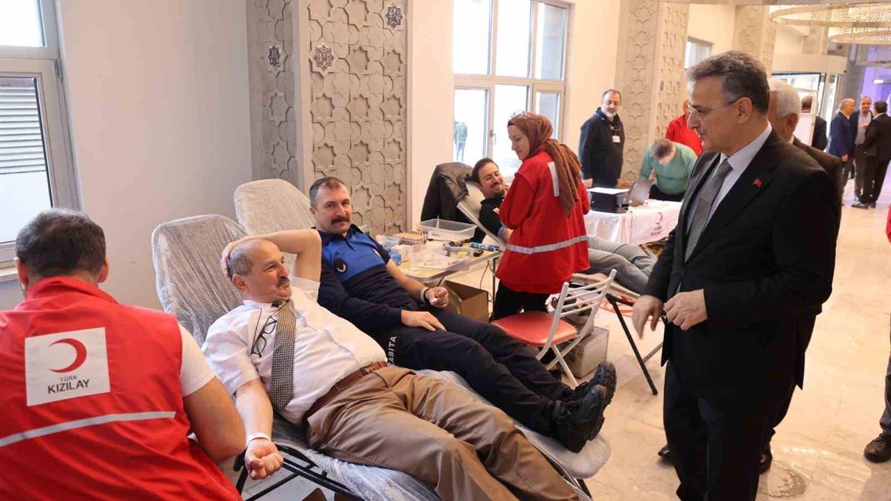 Samsun İlkadım'da Kızılay’a Kan Desteği Sağlandı