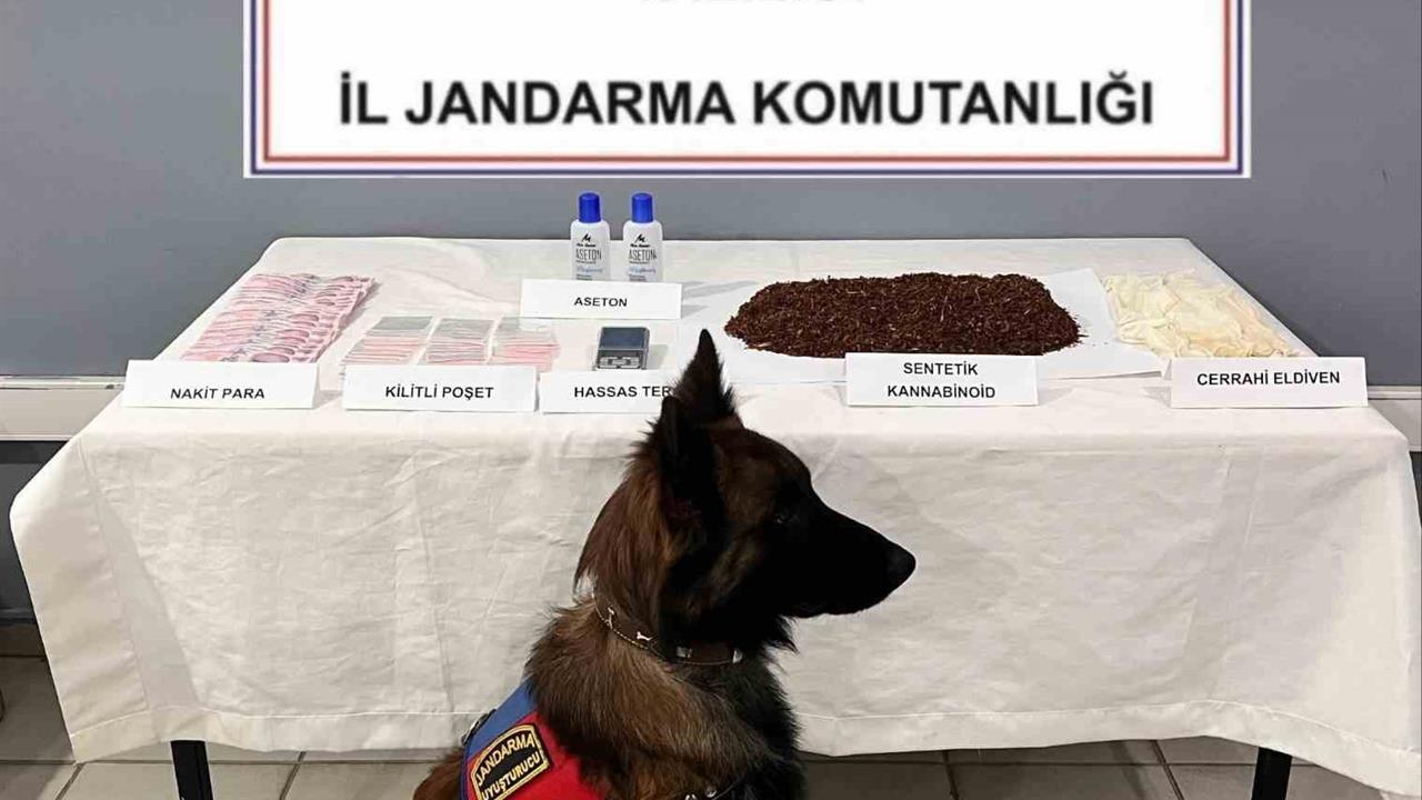 Afyonkarahisar Sinanpaşa'da Aseton ve Uyuşturucu Madde ile Yakalanan İki Kişi Tutuklandı