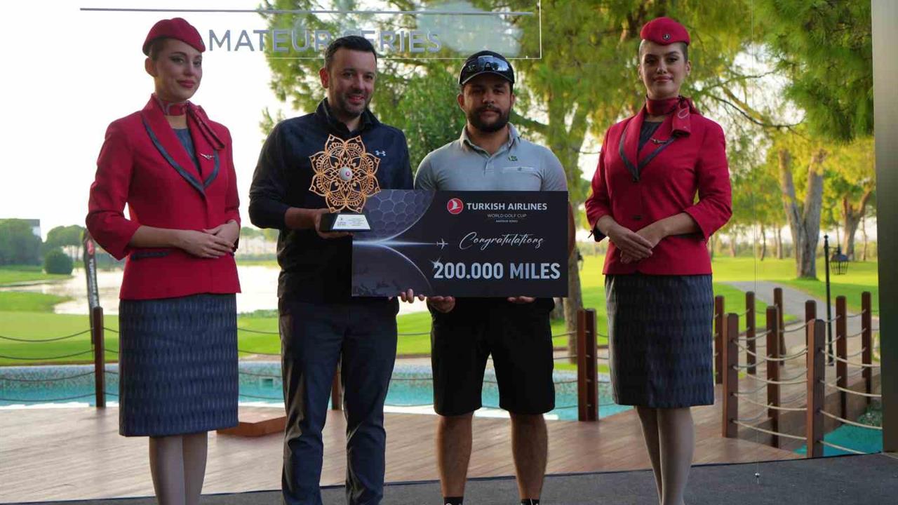 Antalya'da Düzenlenen Turkish Airlines World Golf Cup Finaline 120 Amatör Golfçü Katıldı