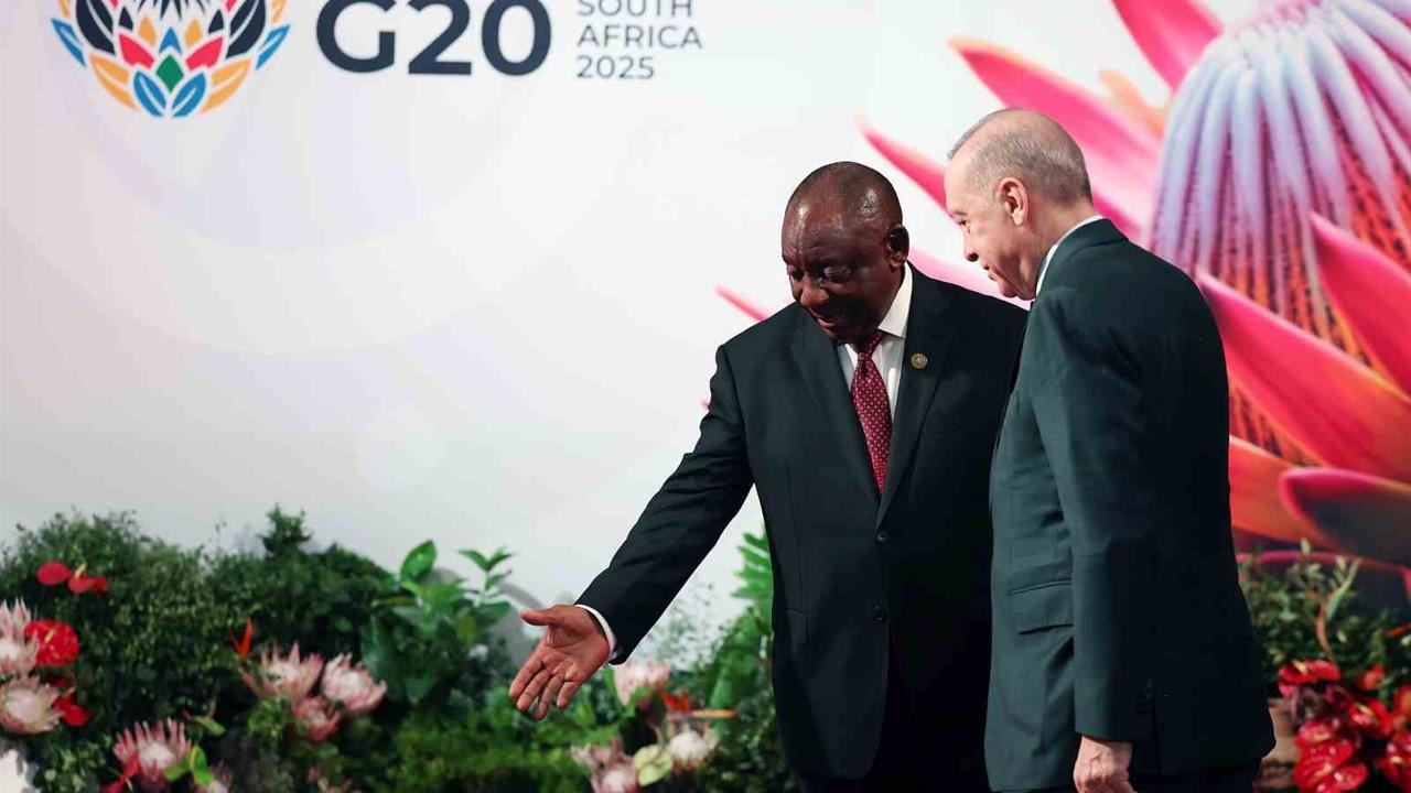 Cumhurbaşkanı Erdoğan, Johannesburg'da G20 Zirvesi'nin Resmi Törenine Katıldı