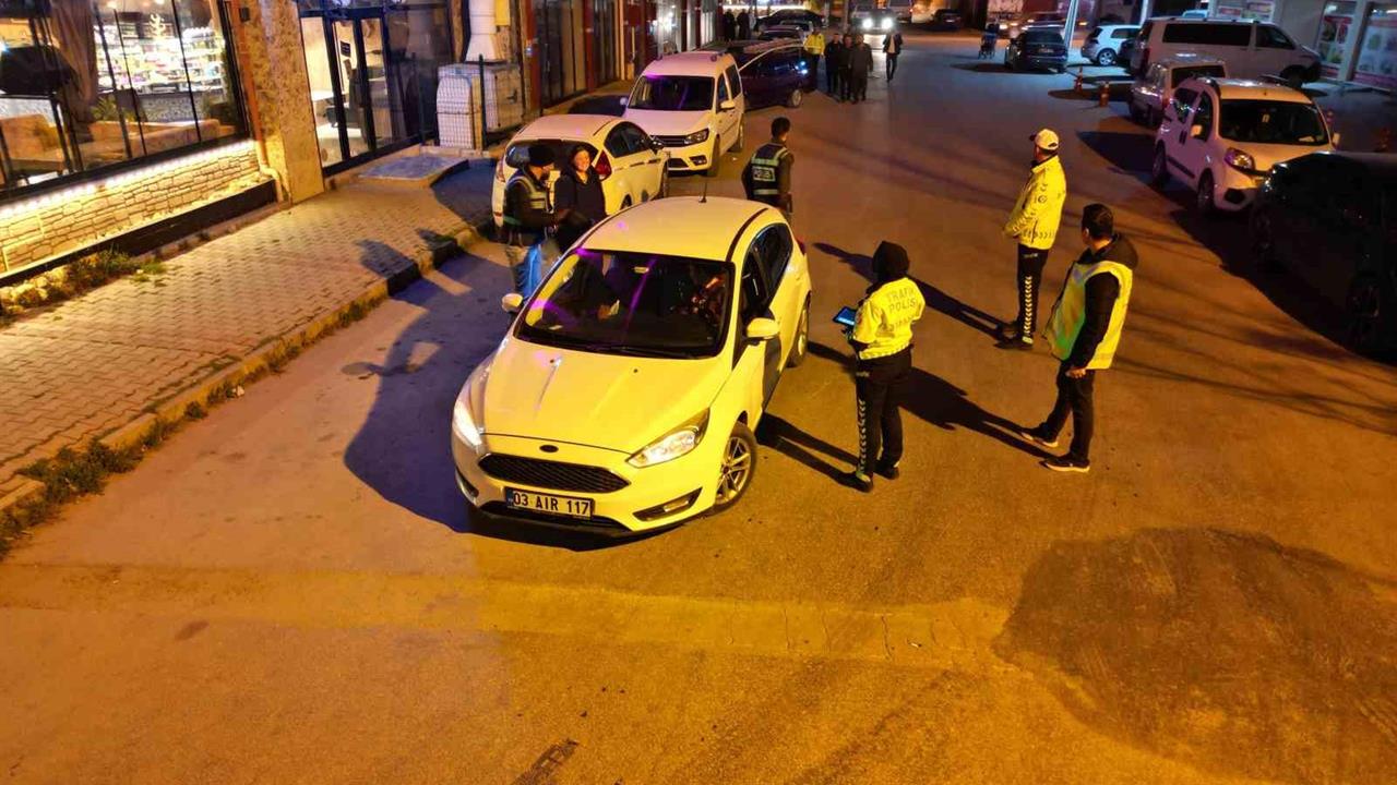 Afyonkarahisar Bolvadin'de Huzur ve Asayiş Denetimi Yapıldı