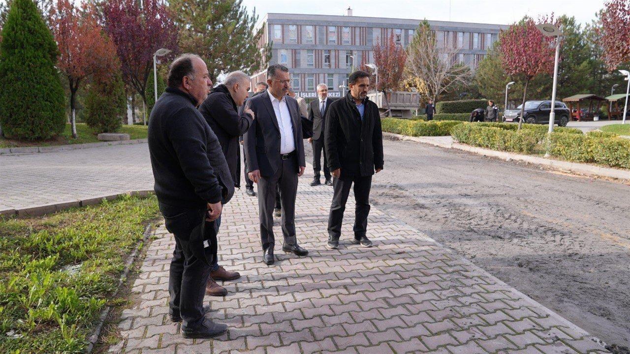 Karabük Üniversitesi Rektörü Prof. Dr. Fatih Kırışık, Kampüs İhtiyaçlarını Yerinde Gözlemledi