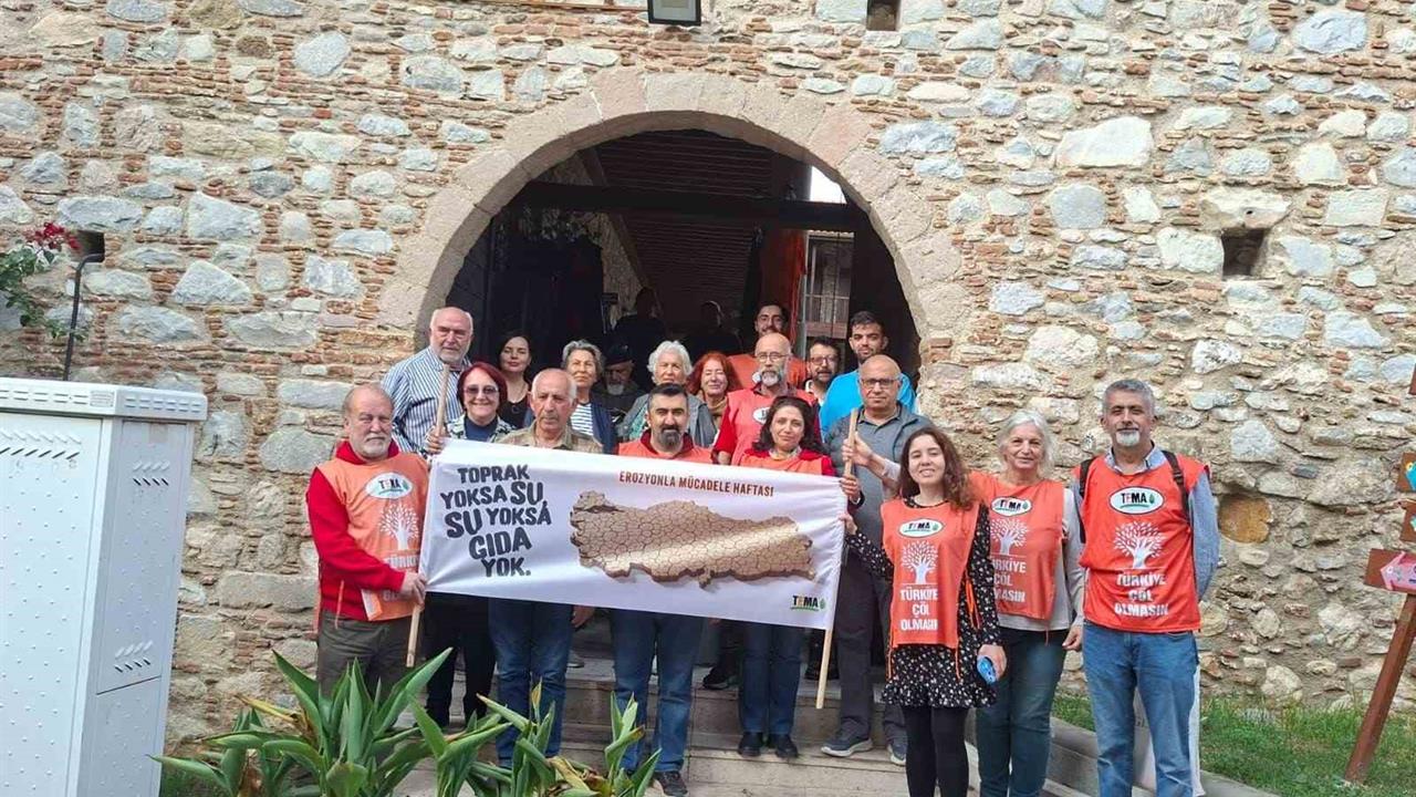 Muğla Milas'ta Erozyon Konusunda Bilgilendirme Standı Kuruldu