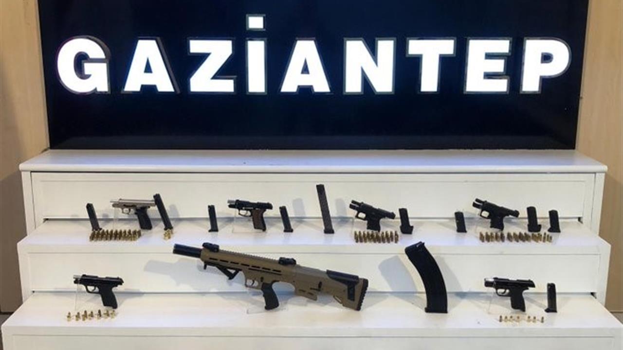 Gaziantep'te Kaçak Silah Operasyonunda 7 Silah ve 1 Tutuklama