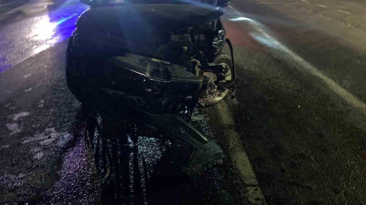 Adıyaman Gölbaşı'nda İki Otomobilin Çarpışması Sonucu 2 Yaralı