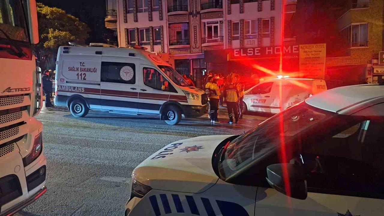 Ankara Mamak'ta Doğalgaz Nedeniyle Meydana Gelen Patlamada 1 Kişi Yaralandı