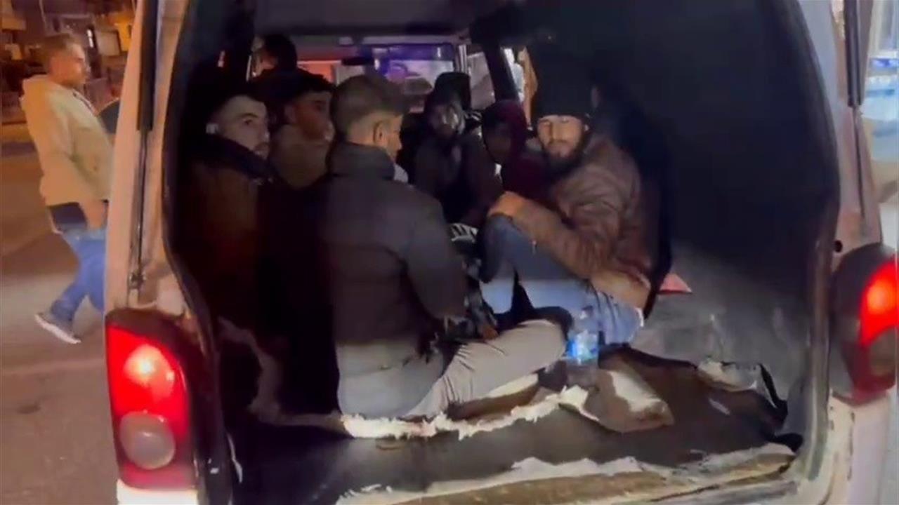Hatay Antakya'da Göçmen Kaçakçılığı Operasyonu ile 9 Göçmen Yakalandı