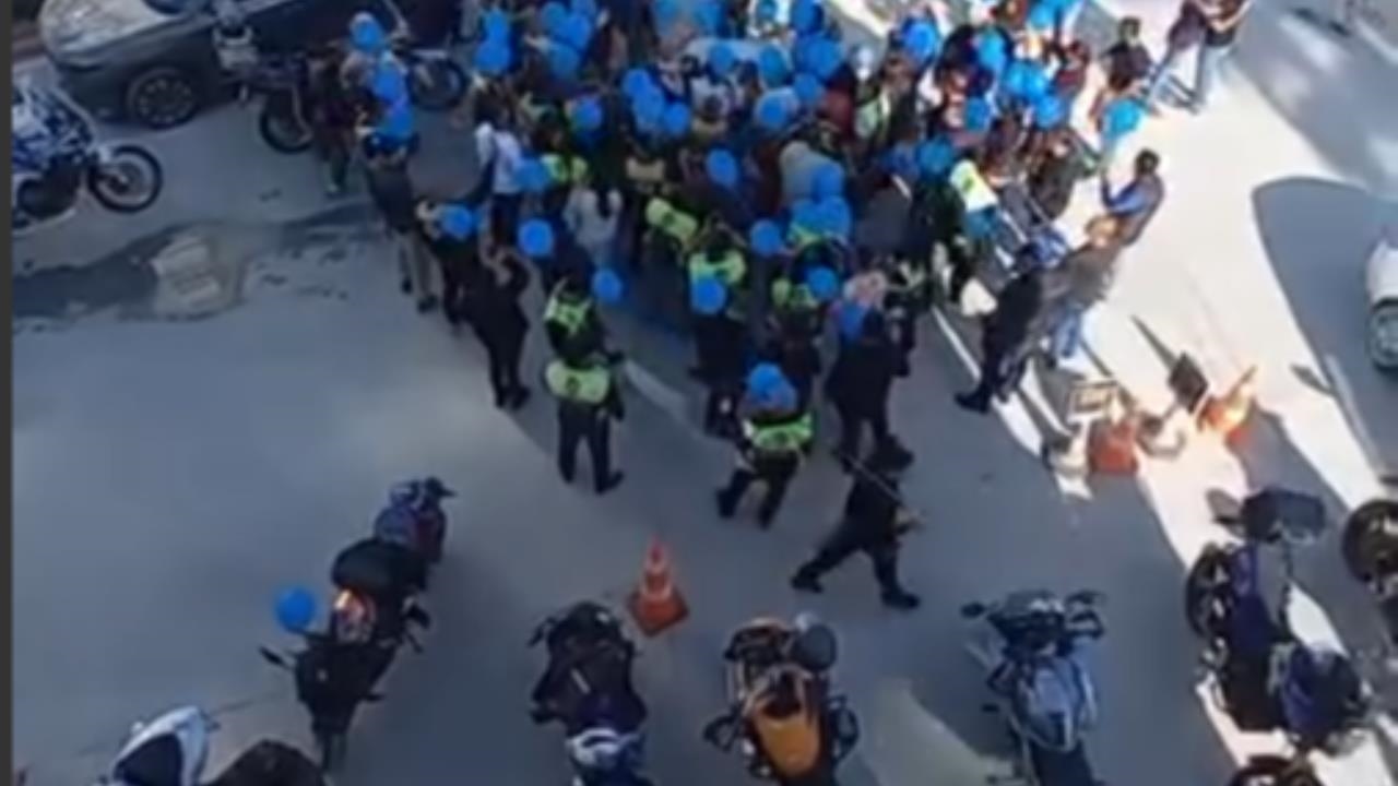 Mersin Motor Kulübünden Emir İçin Doğum Günü Konvoyu