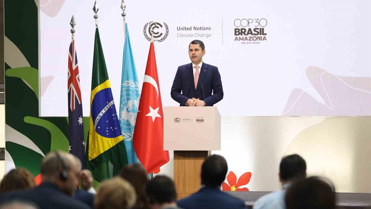Belem'de Açıklama Yapan Bakan Kurum, Türkiye’nin COP31’e Başkanlık Edeceğini Duyurdu
