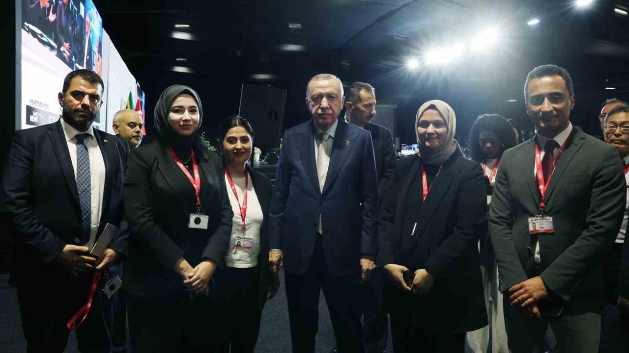 Johannesburg'da Cumhurbaşkanı Erdoğan'ın Basın Toplantısına Uluslararası Medya İlgi Gösterdi