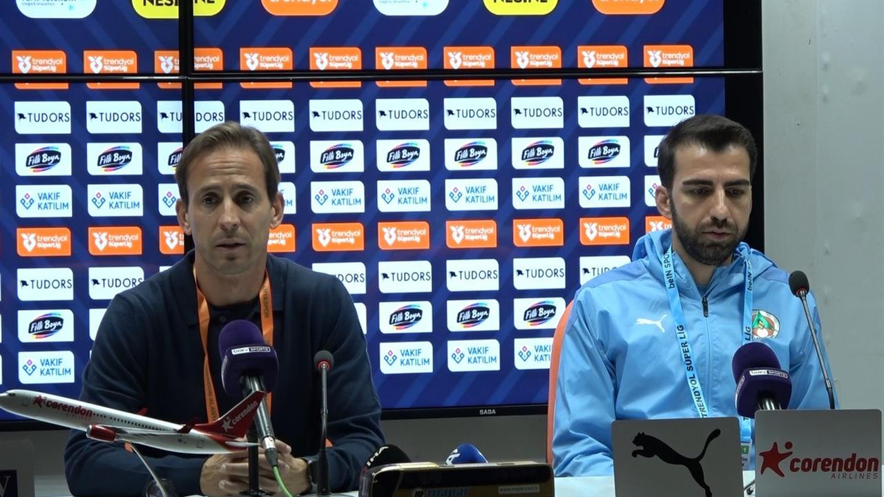 Alanyaspor Teknik Direktörü Joao Pereira, Kasımpaşa maçının ardından açıklamalarda bulundu.