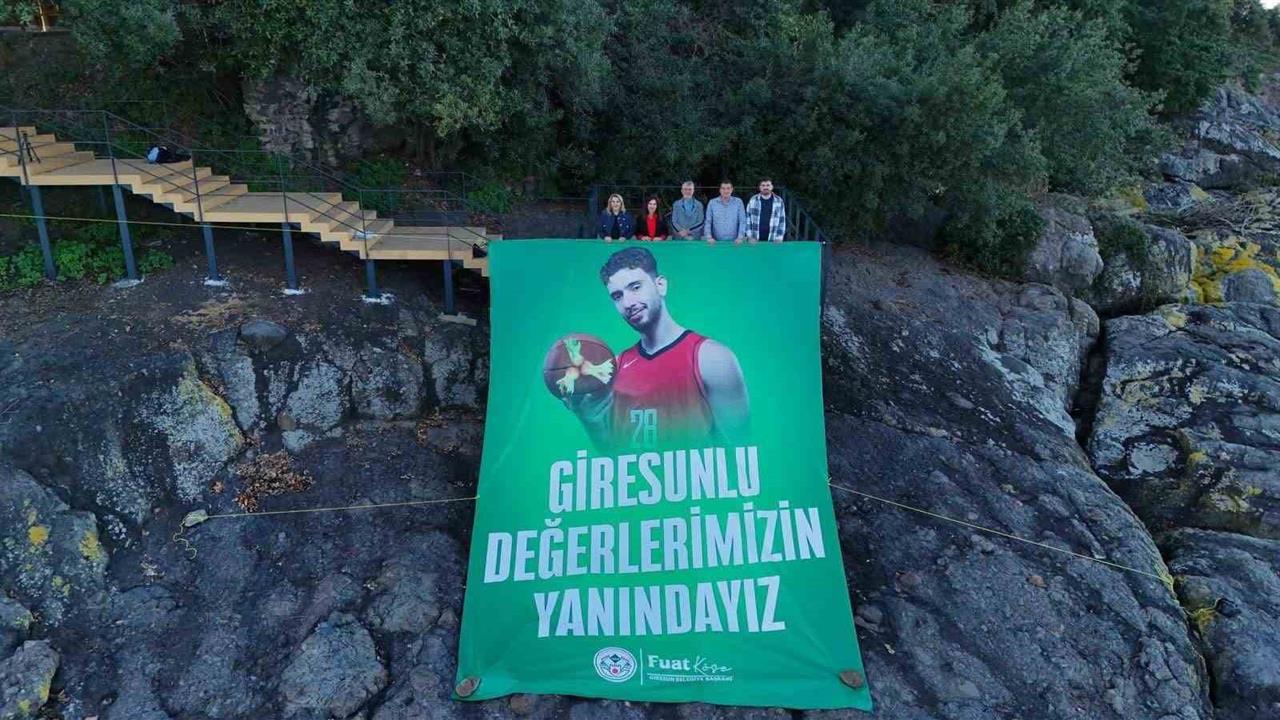 Giresun Adası’nda Alperen Şengün Posterinin Açılışı Gerçekleşti