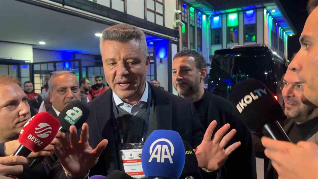 Fenerbahçe Başkanı Sadettin Saran Rize'de Taraftar Desteğinin Önemine Değindi