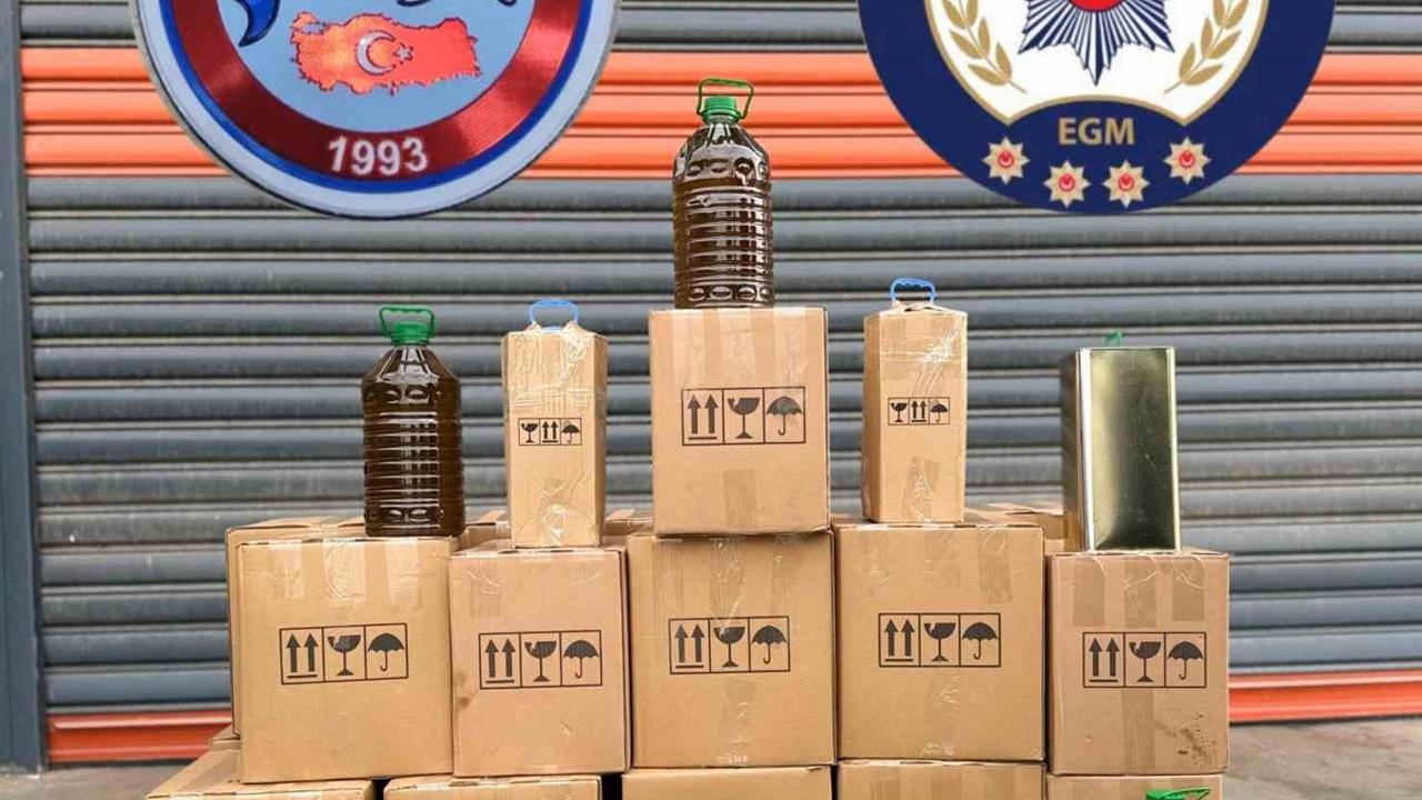 Aydın Efeler'de Motosikletli Polis Timleri Tarafından Sahte Yağlara El Konuldu